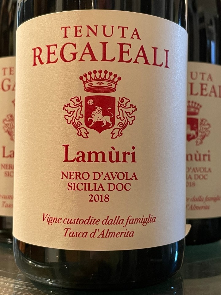 Regaleali Lamuri Nero D'Avola Sicily 2018