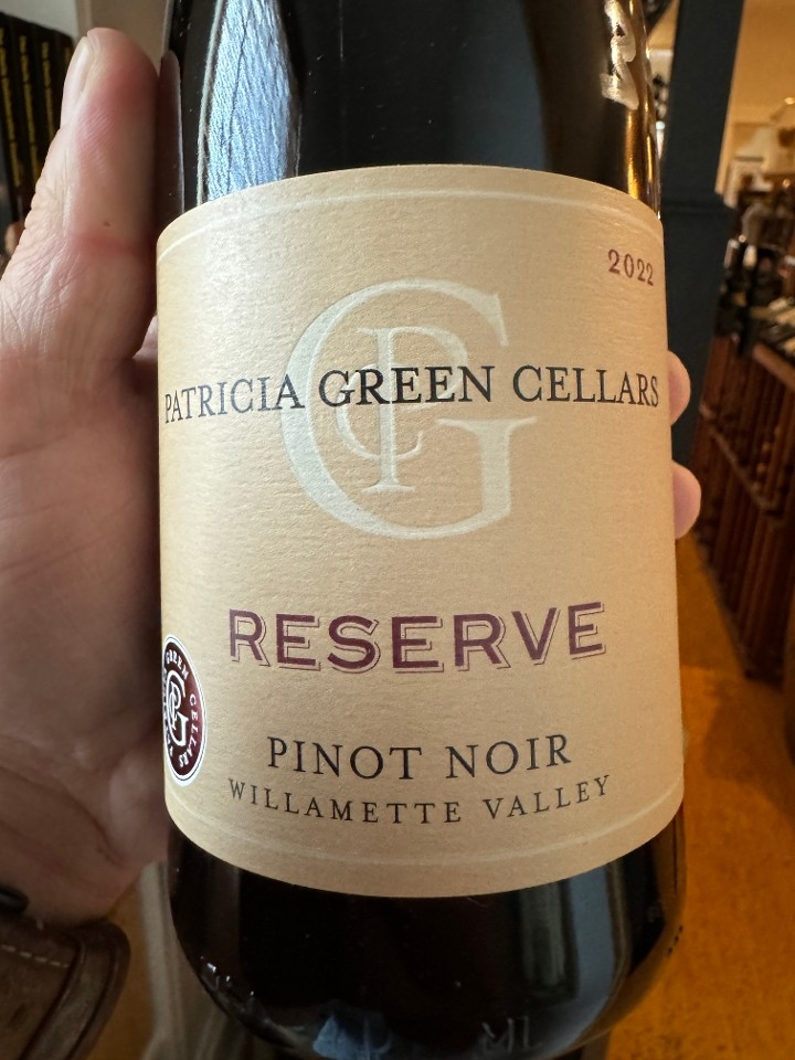 Patrica Green Reserve Pinot Noir 2022