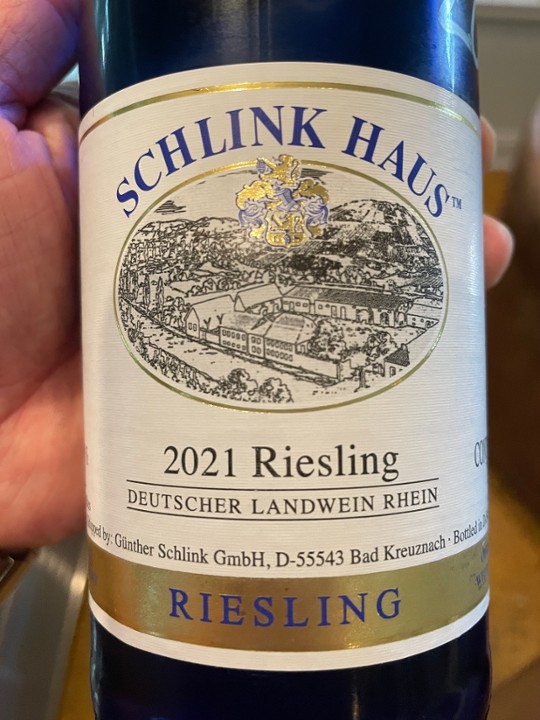 Schlink Haus Riesling 2021