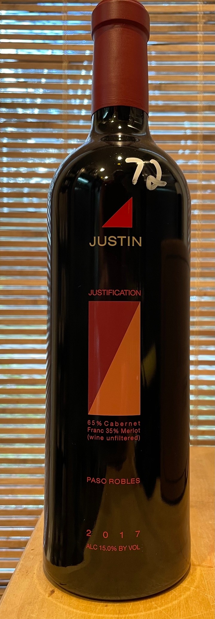 Justin "Justification" 2017 Cab Franc