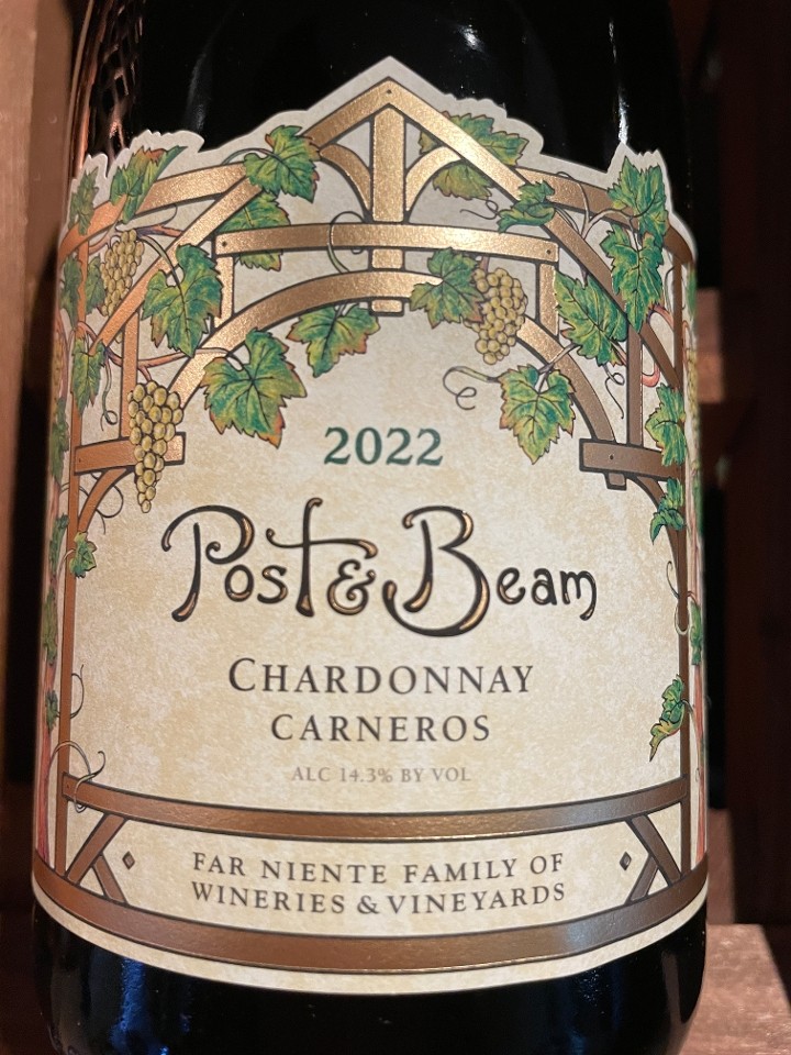 Post and Beam Chardonnay 2022