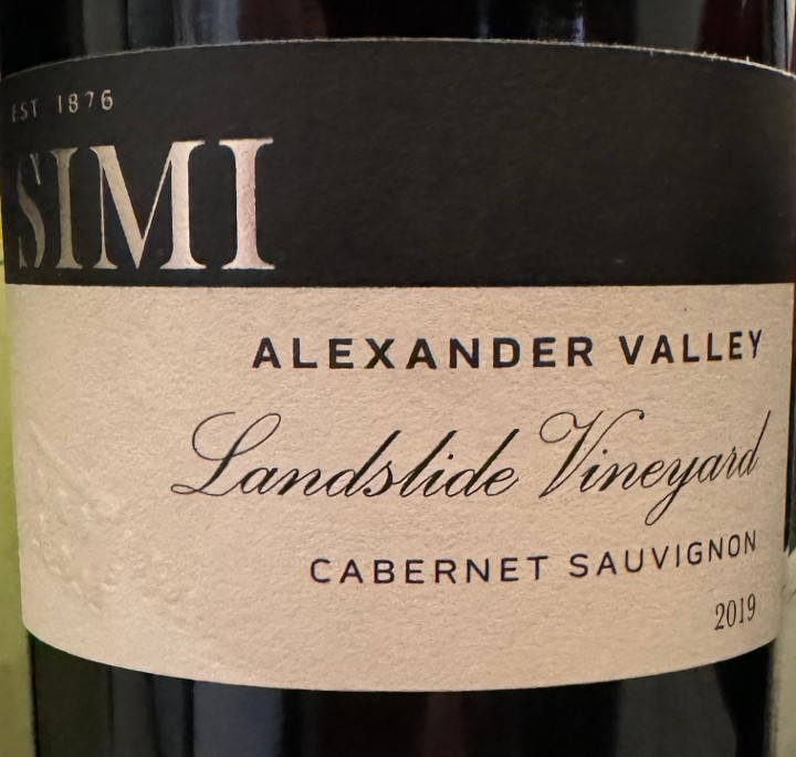 Simi "Landslide" Cabernet