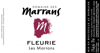 Dom. Des Marrans Fleurie 2019