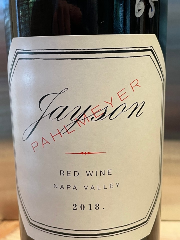 Jayson Pahlmeyer Red Blend 2019