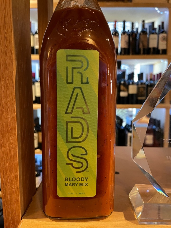Rads Bloody Mary Mix Bottle