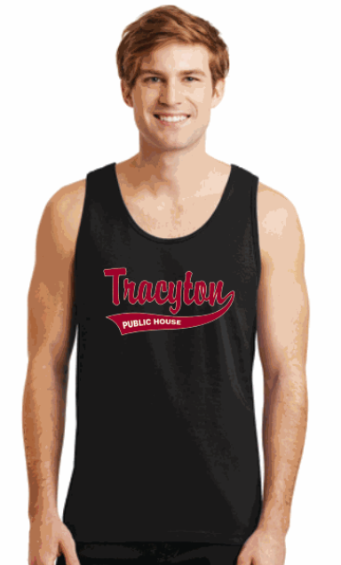 NEW STYLE "T" TANK TOP MENS RED LOGO