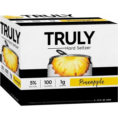 RETAIL Truly PINEAPPLE Seltzer 4-PACK