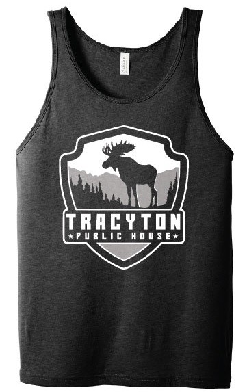 MOOSE TANK TOP CHARCOAL MENS