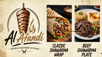 Afandi Shawarma & Mediterranean Kitchen 264 Central Ave