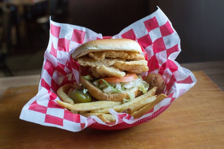 Catfish Deluxe Sandwich