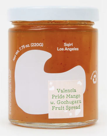 SQIRL Valencia Pride Mango w/ Gochugaru Fruit Spread