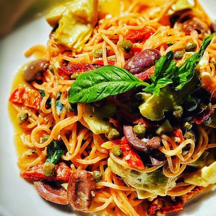 Vegan Spaghetti Putanesca