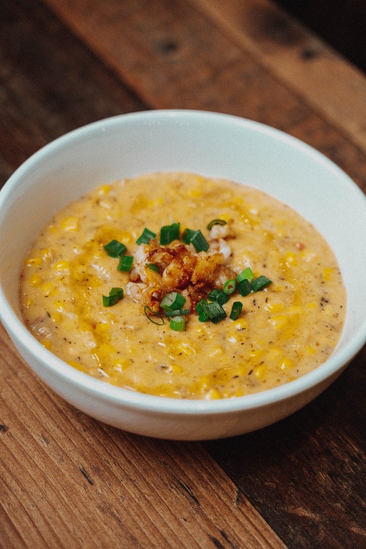 Corn and Crab Bisque Bowl