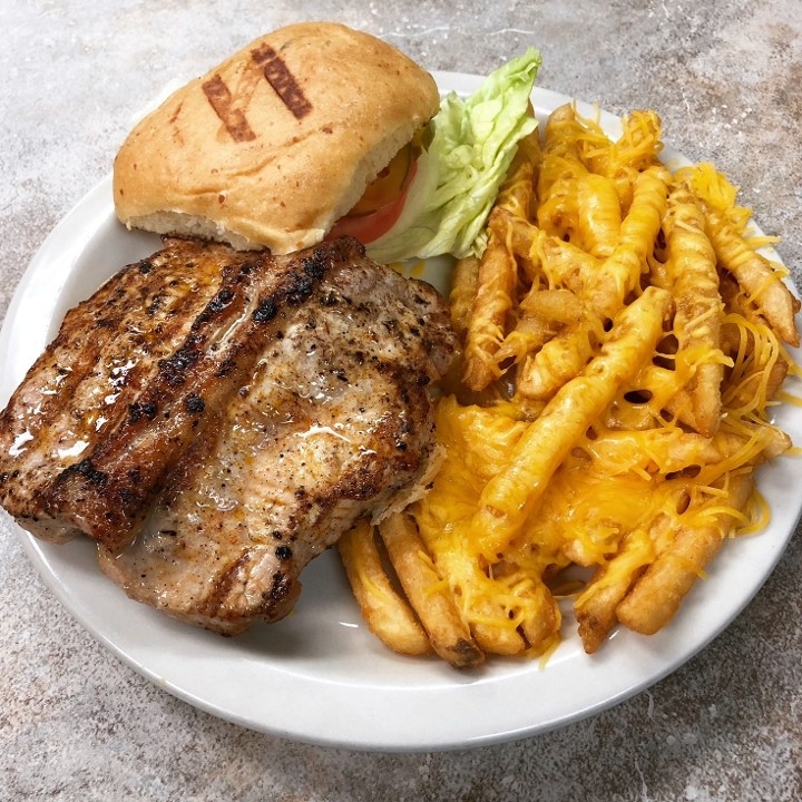 Pork Chop Sandwich