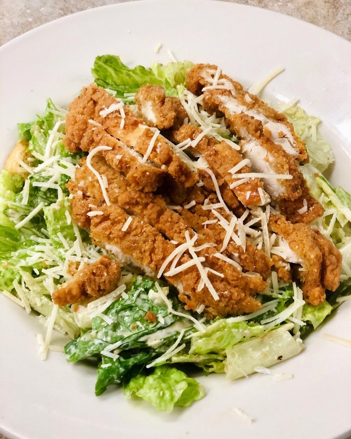 Chicken Strip Caesar Salad