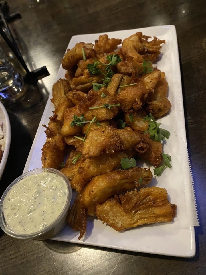 CRISPY FRIED ARTICHOKES
