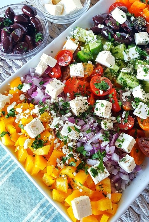 Greek-Style Salad Tray
