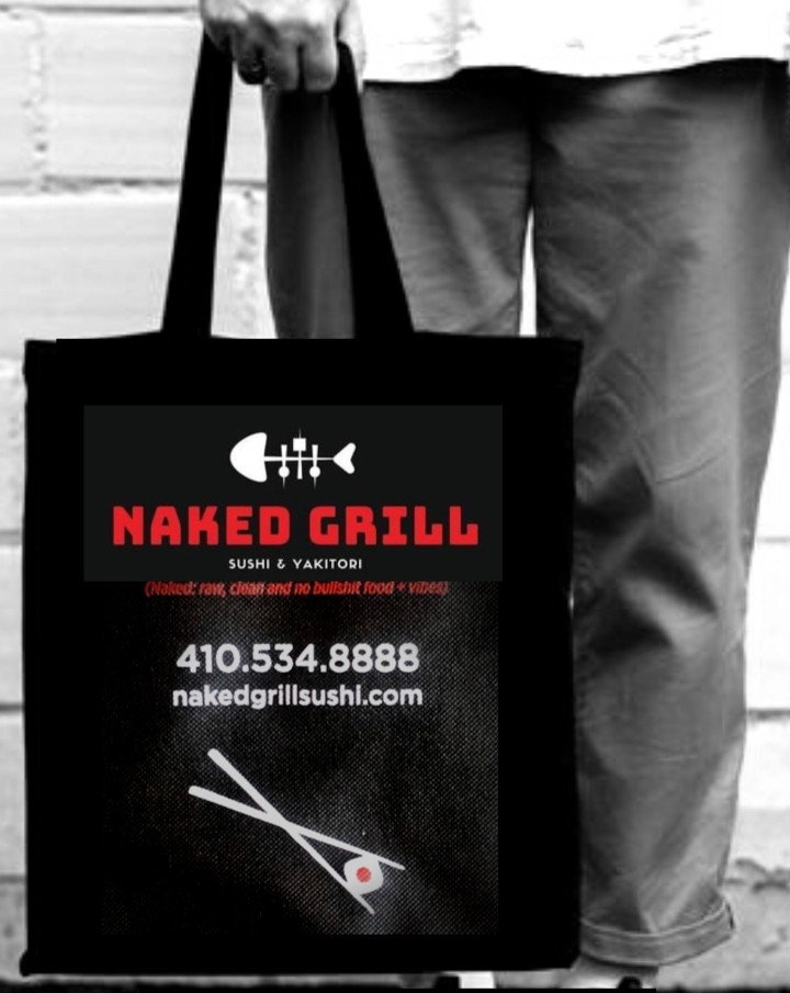 Naked Re-usable Bag