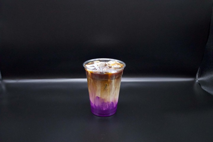 Ube Cold Brew Latte