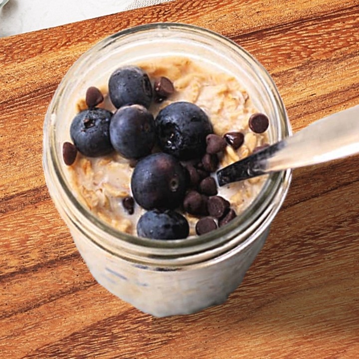 Blueberry Chocolate Oatmeal