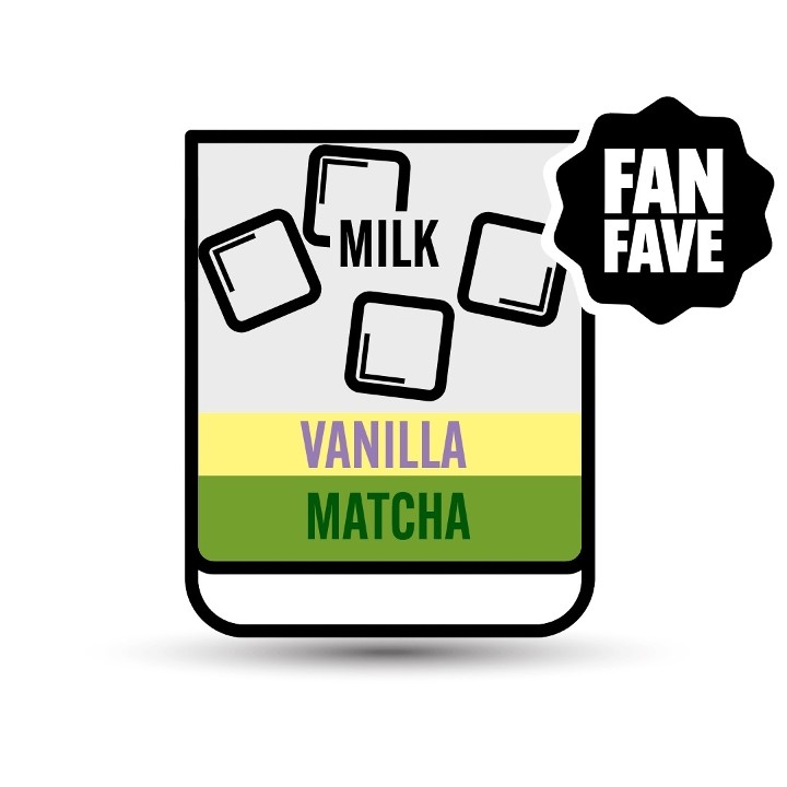 Iced Vanilla Matcha Latte