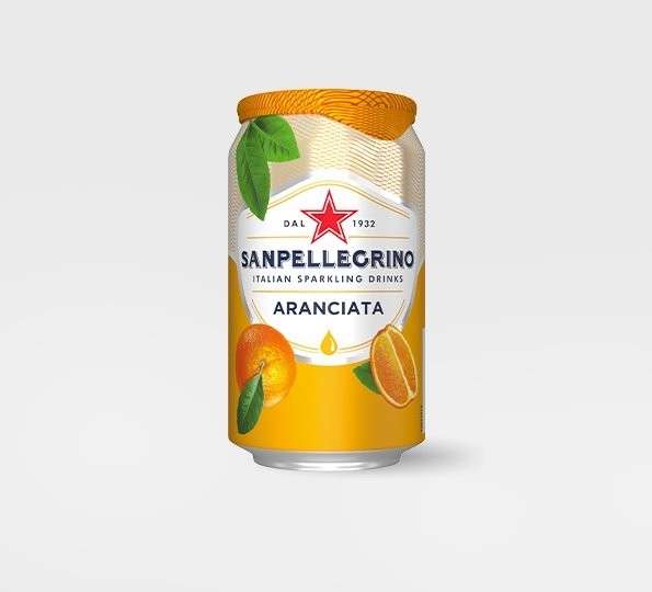 Aranciata (San Pellegrino orange soda)