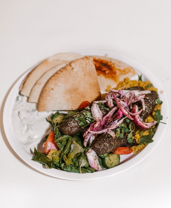 Kofta Kabob Plate