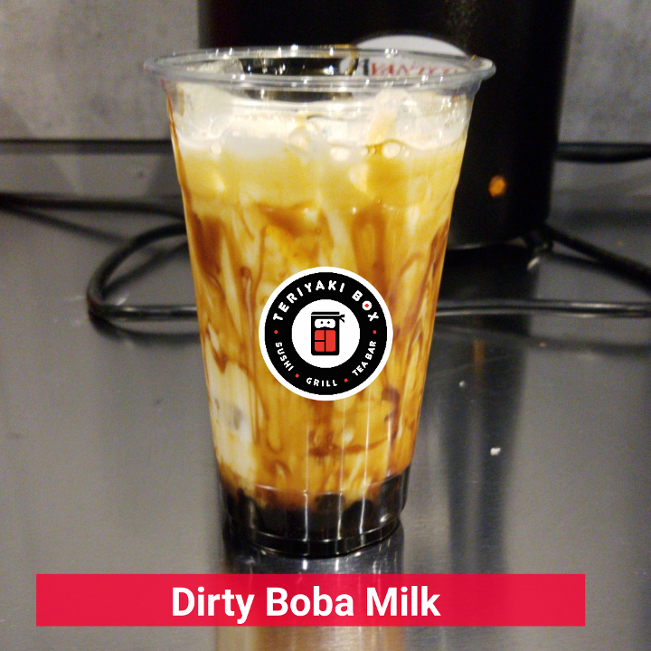 Dirty Boba Milk