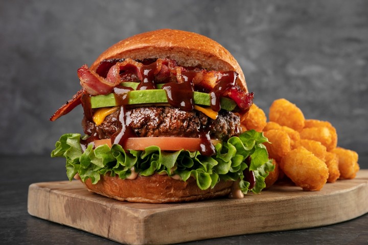 Avocado Bbq Bacon Burger