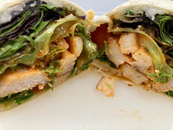 Grilled Buffalo Chicken Wrap