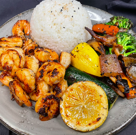 Grilled Shrimp Hibachi