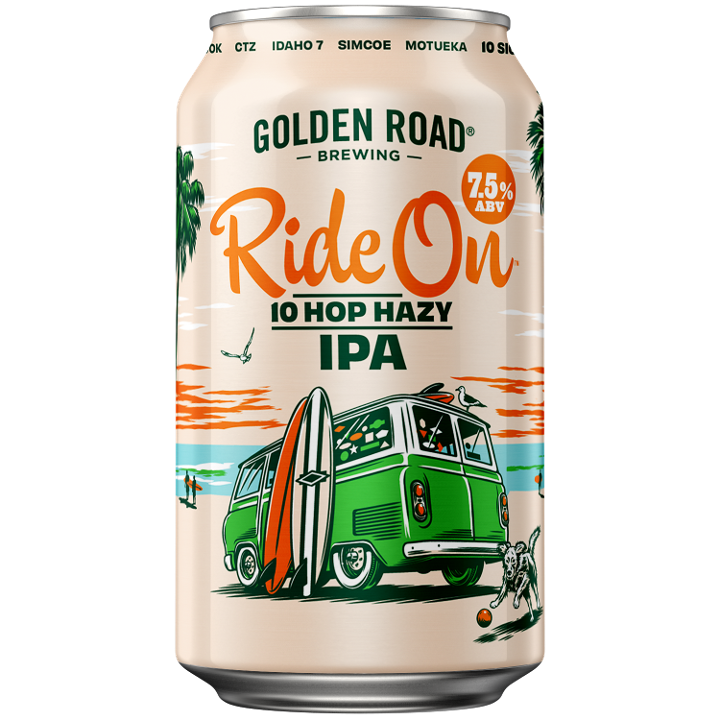 Ride on 10 Hop 12oz Can