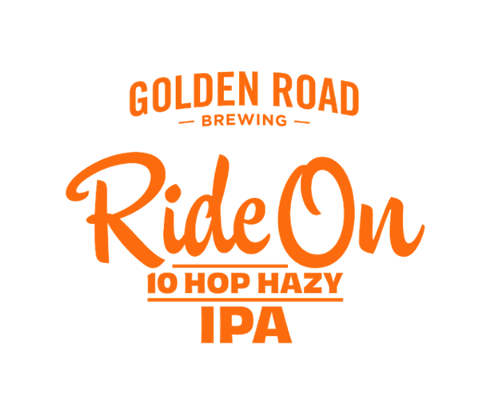 Ride On 10 Hop Hazy IPA 32oz Crowler