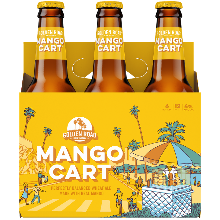 Mango Cart 12oz BOTTLE 6-Pack
