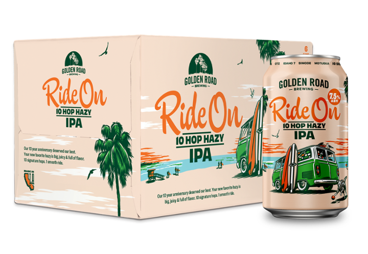 Ride On 10 Hop Hazy IPA 6-Pack