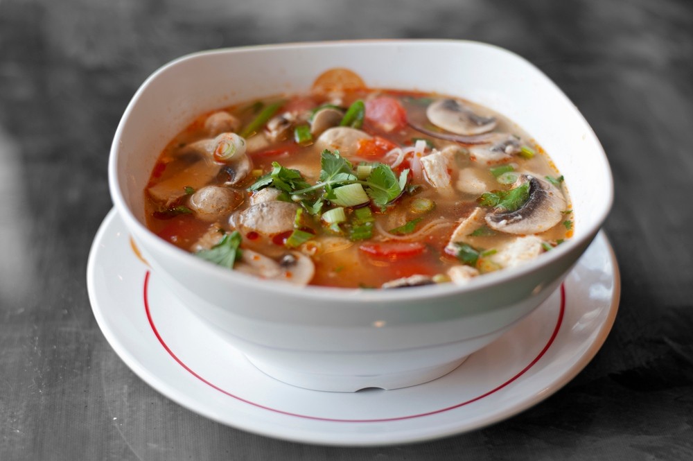 41) Tom Yum Noodle Soup (GF) (V) *