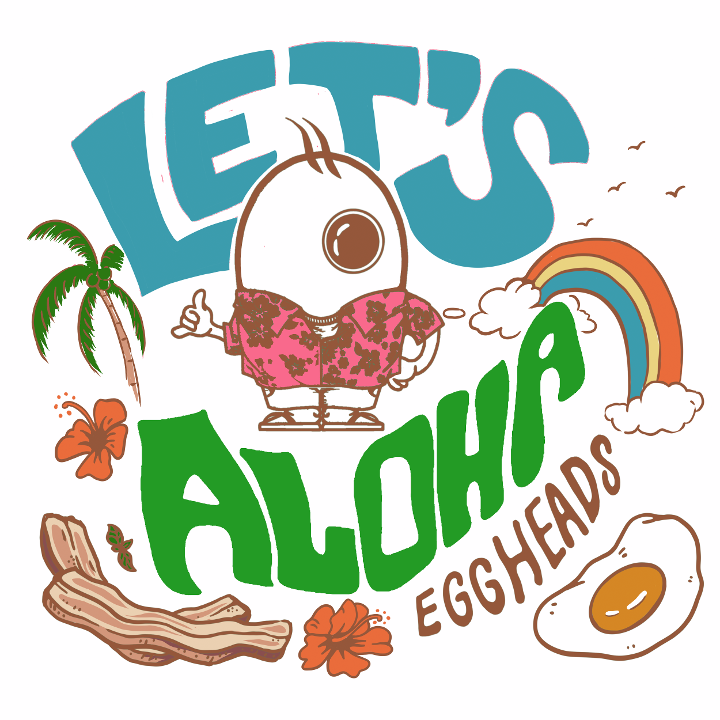 Let's Aloha Sticker