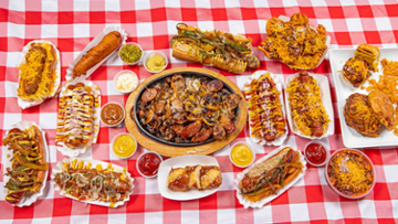 Hank's Hot Dogs - Located Inside Burt's Burger Huntington Beach