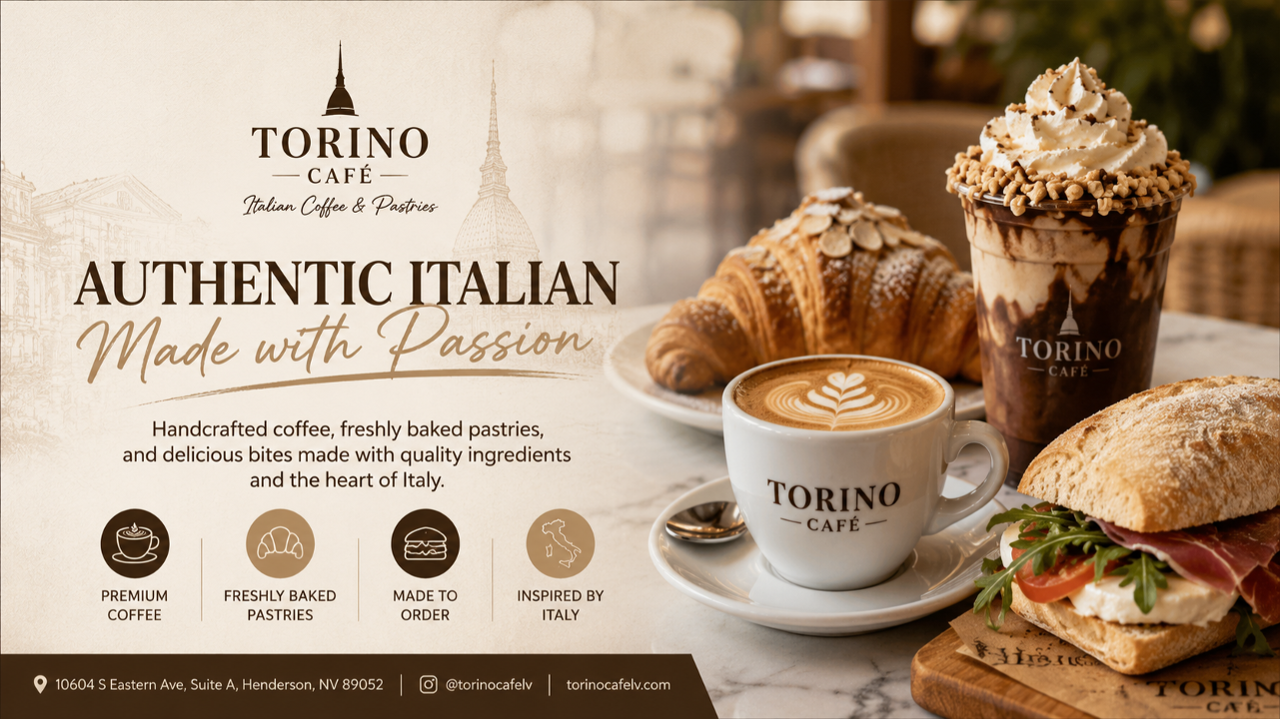 Torino Cafe 10604 South Eastern Avenue Suite A