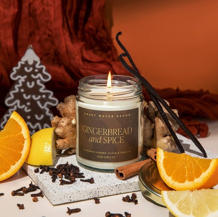 Gingerbread and Spice 9 oz Soy Candle