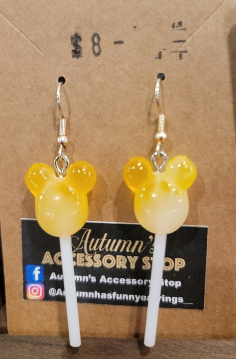 Autumn's Accessory Stop: Mickey Earrings