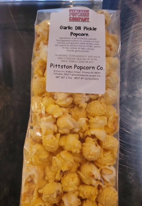 Garlic Dill Pickle Pittston Popcorn