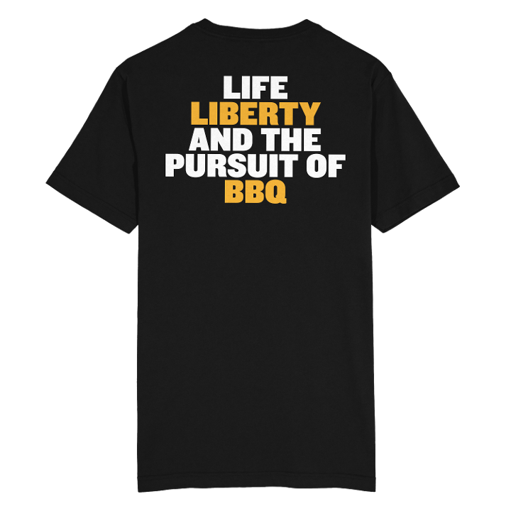 Life Liberty and Pursuit of BBQ T-shirt