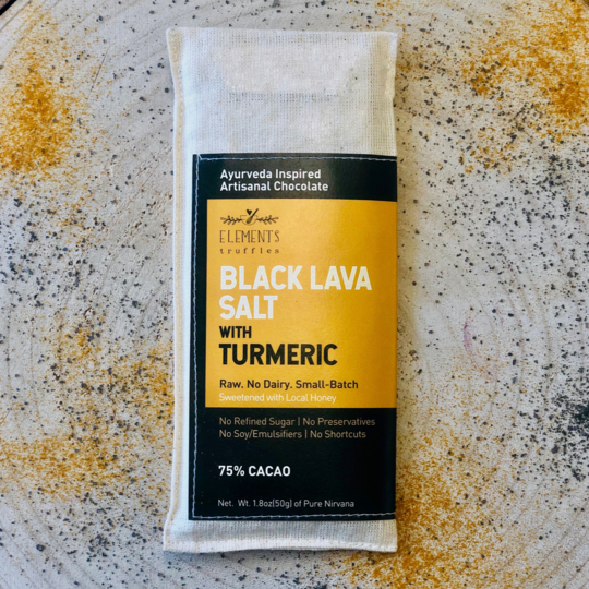 Black Lava Salt + Turmeric
