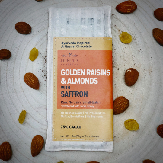 Golden Raisins & Almonds Saffron