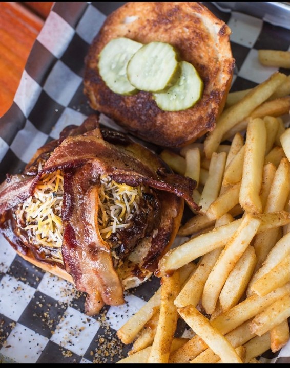 BBQ Bacon Chzburger/Fries