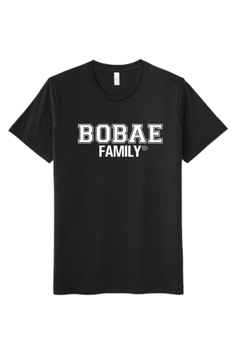 Black T Shirt Bobae Family