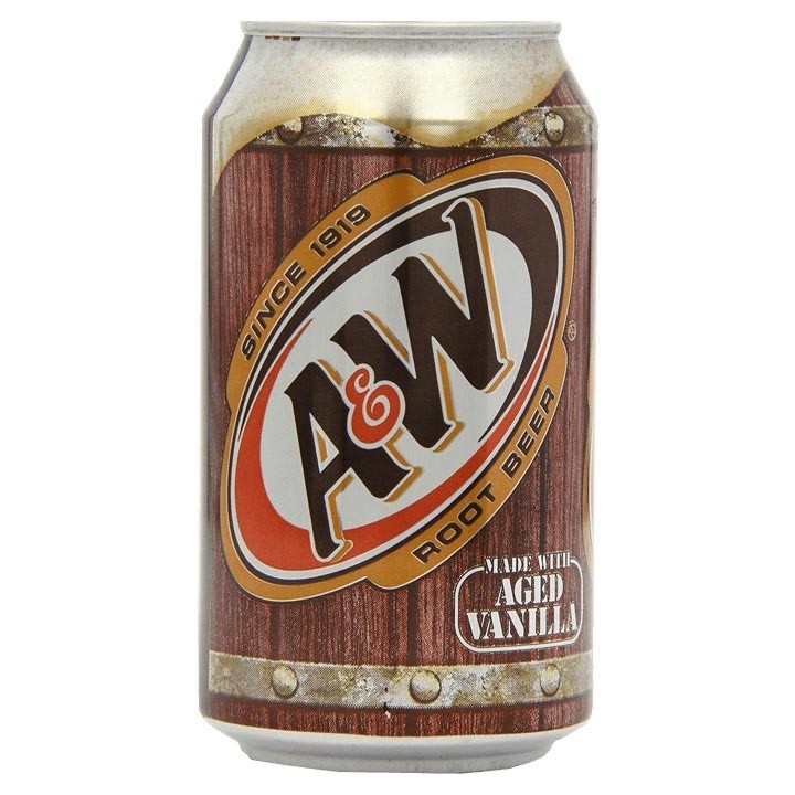 A&W Root Beer Can