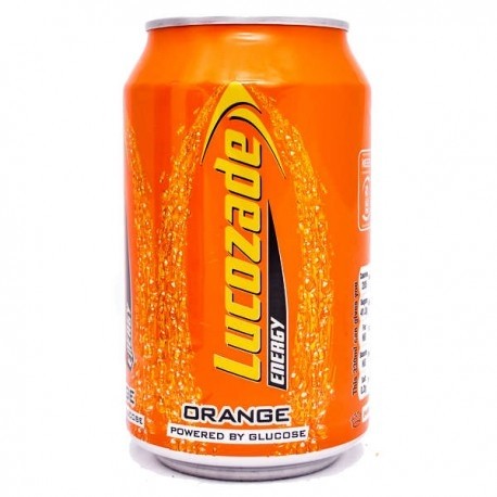 Lucozade Orange Can