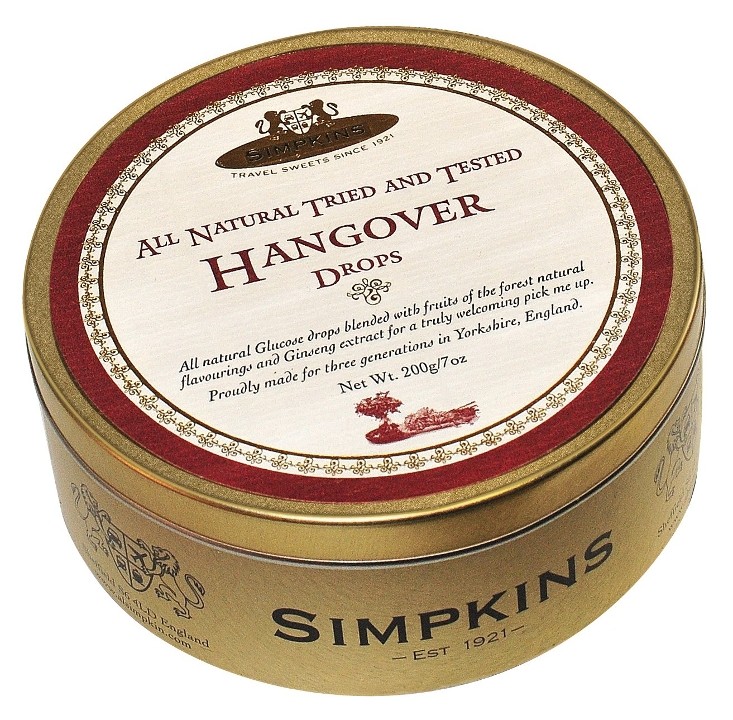 Simpkins Hangover Drops - Travel Sweets 200g